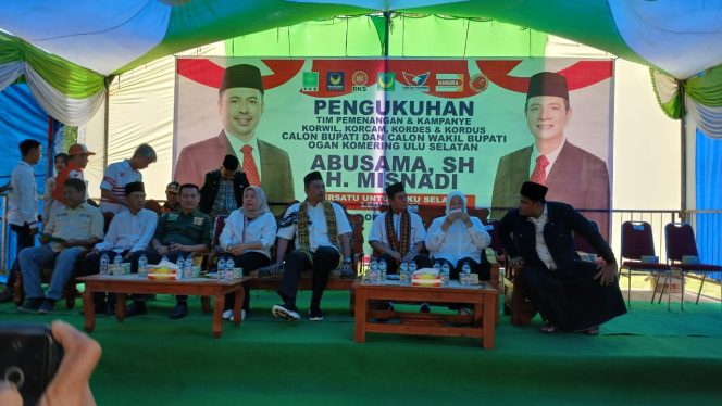 
					Resmi ! 8000 Anggota Tim Pemenangan ABDI Wilayah Banding Agung Dikukuhkan
