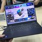 Tampilan Leptop Acer TravelMate P6 14 AI. Laptop ultraportable berbobot kurang dari 1 kg yang dilengkapi dengan prosesor Intel Core Ultra dan fitur AI canggih.
