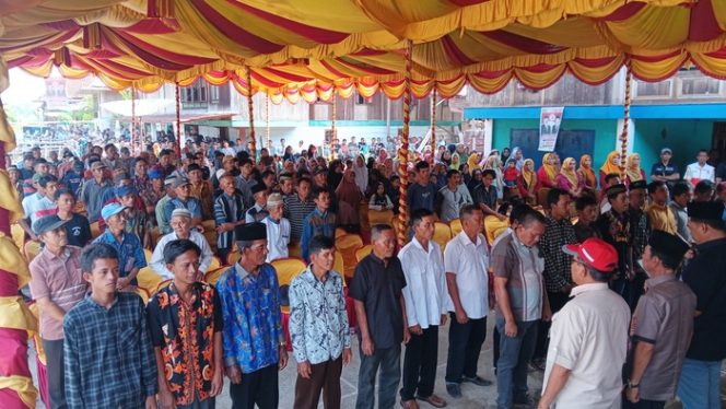 
					Ribuan Pendukung di Dua Kecamatan Siap Menangkan Pasangan Abusama-Misnadi. (FOTO: IST)