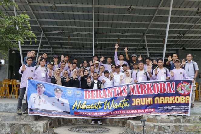 
					Dinas Kebudayaan dan Pariwisata Kabupaten OKU Selatan mengadakan pelatihan tata kelola destinasi wisata pada 6 November 2024.  (foto: Disbutpar OKUS)