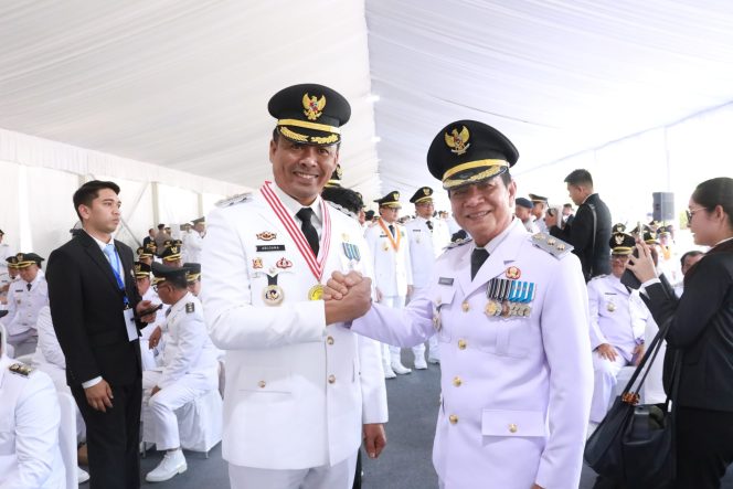 
					Abusama dan H. Misnadi, resmi dilantik oleh Presiden Republik Indonesia, Prabowo Subianto, di Istana Kepresidenan Jakarta pada Kamis (20/2/2025).