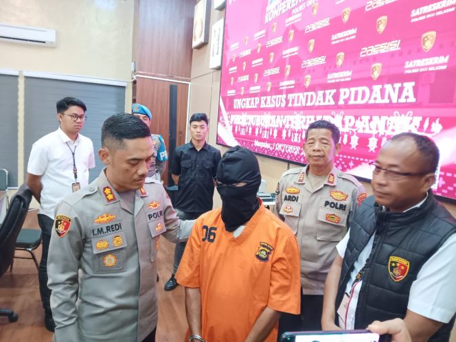 
					Polisi Tangkap Pria di OKU Selatan Cabuli Anak Tiri Hingga Hamil