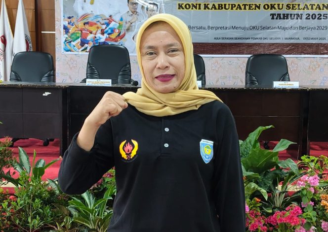 
					Erlina Virgosia Terpilih Aklamasi Pimpin KONI OKU Selatan Periode 2026–2030
