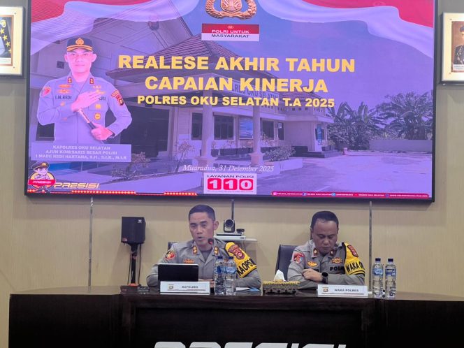 
					Kriminalitas di OKU Selatan Turun Sepanjang 2025, Polres Catat 229 Perkara