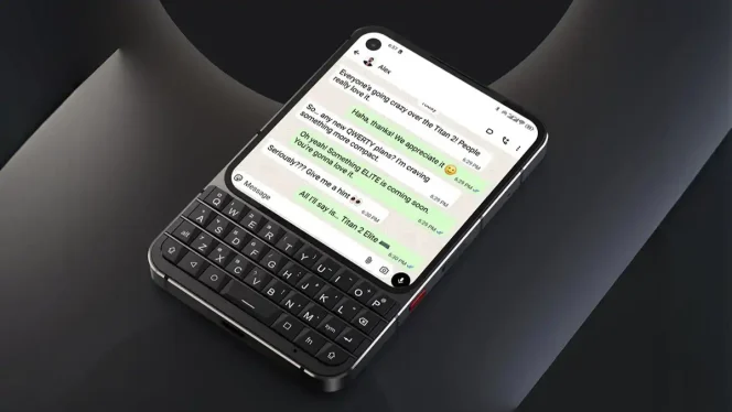 
					Lawan Arus Layar Sentuh, Unihertz TiTAN 2 Elite Siap Hidupkan Kembali Keyboard Fisik