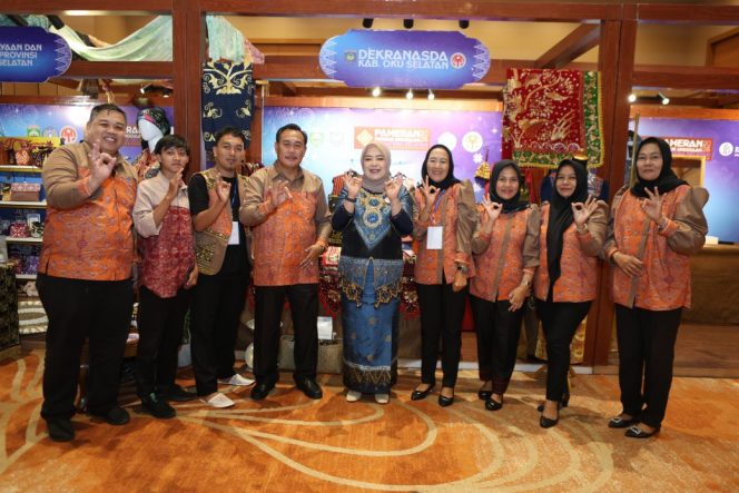 
					Ketua Dekranasda OKU Selatan Hadiri Rakerda Dekranasda Sumsel 2026, Dorong Penguatan UMKM Dan Produk Kriya Lokal